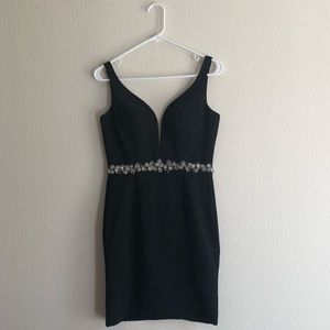 Sherri Hill Black Cocktail 🍸 Dress Size 0